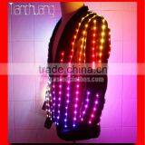 Programmable LED Light Jacket, Remote Control LED Light Costume