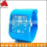 Popular silicone wrist watch for men, man wrist watch