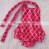 KP-BUBR034 Baby Girl One Piece Red Checked Swimwear Baby Bathing Suit 2015 thumbnail-1