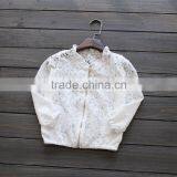 High Quality Fashion Breathable Children Zipper Coats for Girls, Zipper Unlined Upper Garment thumbnail-1