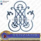 Decorative Wrought Iron Panels for Fence