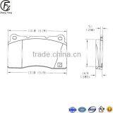 AUTO BRAKE PADS, HIGH QUANTY BRAKE PAD Safe Enviromental Auto Parts Non Asbestos Brake Pad thumbnail-2