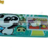 Back to school new design school bag metal pencil case