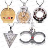 Top Quality Fashion Pendant Rustless Stainless Steel Health Care Quantum 4 in 1 Pendant thumbnail-4
