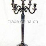 5 Arms Wedding Crystal Candelabra on Sale,wholesale Wedding Centerpiece thumbnail-1