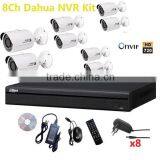 Dahua Bullet IP Cameras DH-IPC-HFW4100S +8Ch H.264 Dahua NVR DH-NVR4208