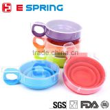New Design Foldable Cup Silicone Wine Cup Silicone Coffee Cup