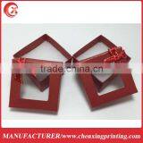 Small Decorative Cardboard Boxes With Lids Clear PVC Window thumbnail-3