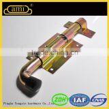 iron material zinc plated wooden sliding door latch types for garden fence