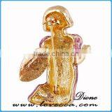 Merry Christmas The Snow Queen Brooch Pins Findings Jewelry thumbnail-5