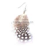 Fashion New Silver Feather Cheap Earrings