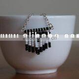 Beaded Chevron Necklace African Beaded Necklace thumbnail-1