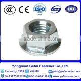 Carbon Steel DIN6923 Hex Flange Nuts Serrated Zinc Plated and Black thumbnail-5