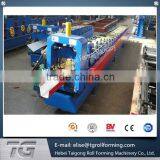 Good Quality Hydraulic Cutting K Type Gutter Roll Forming Machine With PLC Control System thumbnail-6