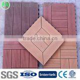 Wooden Non Slip Outdoor Interlocking Plastic Floor Tiles
