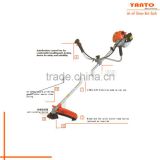 NEW brush cutter machine TOP QUALITY power stroke brush cutter FOR SALE different types brush cutter