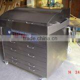 650mm Wdth Printing Cylinder Pneumatic Holding Resin Plate Mounting Machine thumbnail-4