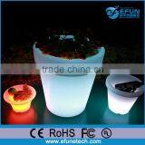 Portable Waterproof Rechargable Rgb Color Changing Decorative Illuminated Led Outdoor Planters