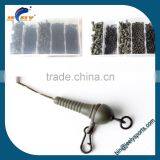 Carp Fishig Terminal Rigs Set Fishing Safety Sleeve Lead Rolling Swivels Run Ring Hook Snap thumbnail-4