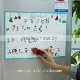 Dry Wipe Magnetic White Board Dry Erase Sheet Round Corner Custom Packing 19 Inch thumbnail-6