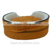 Manufacturer Wholesale Soft and Warm Cozy Luxury Pet Sofa Dog Bed thumbnail-4