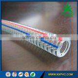 high pressure pvc clear steel wire reinforced hose