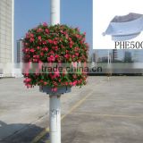 PHE500 lampposts flowerpot, plastic flowerpot