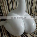Abstract Modern Style White Fiberglass/Resin Nude Fat Woman thumbnail-5