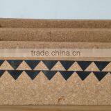 3 Compartments Durable Office Cork File Holder thumbnail-2