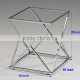 201 Stainless Steel Square Tube Frame for End Table for Living Room Furniture