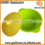 BPA Free Flexible Silicone Baby Bowl thumbnail-2