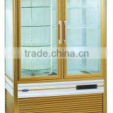 Totating Drink Cooler Glass Showcase/refrigerator Beverage Display/fruit Showcase thumbnail-1
