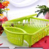 Wholesale Useful Plastic Dish Drainer for Kitchen /colourful Useful Daily Plastic Dish Rack thumbnail-3