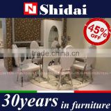 2016 cheap price high quality marble top dining table LV-A801