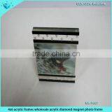 4x6 Clear Acrylic Photo Frame With Diamond,acrylic Magnet Photo Frame thumbnail-1