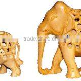 Wooden Carvings/hand Carved Elephant thumbnail-1