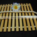 5-6 mm White Button Shape Freshwater Pearl Necklace thumbnail-6