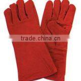 Red Long Safety Welding Glove thumbnail-1