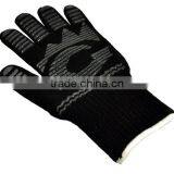 BBQ Grill Cooking Gloves, Iron Throne 932 F Extreme Heat Resistant Oven Mitts & BBQ Accessories-14" Long thumbnail-2