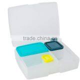 High Quality Multicolor Leak-proof Bento Lunch Box With 5 Removable Containers thumbnail-4