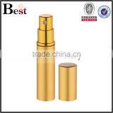 2017 Hot New Products Cosmetic Packaging 5ml Empty Fragrance Perfume Bottle Golden Aluminum Cover Spray Glass Bottle Perfume thumbnail-5