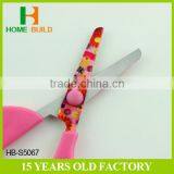 Factory Price HB-S5067 5" Colorful Blades Plastic Handle School Scissors thumbnail-5