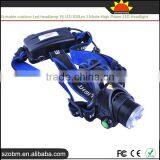 Portable Outdoor Led Headlamp T6 LED 920Lm 3 Mode High Power Led Headlight thumbnail-4