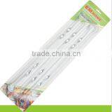 OEM Packing Round Handle Stainless Steel BBQ Skewer Set thumbnail-2