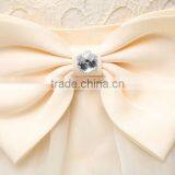 Party Girls Dress for Wedding Holiday Children Clothes Kid Baby Dresses for Girls Lace Tulle Diamond Design Prom Dress for Child thumbnail-6