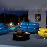 New Design Leather Sofa With Wooden Frame, Living Room Sofa thumbnail-1