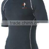Short Sleeve Compression Shirt Tight Top Custom Made Tank Top thumbnail-1