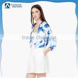 Latest Women Custom Print Fancy Blazer Design thumbnail-1