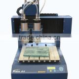 suda mini cnc router / engraving machine with two spindle motor--SD3025SK