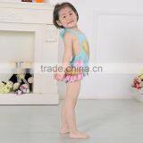 Newest Baby Products Cute Kids Ruffled Lace Petti Rompers for Girls thumbnail-3